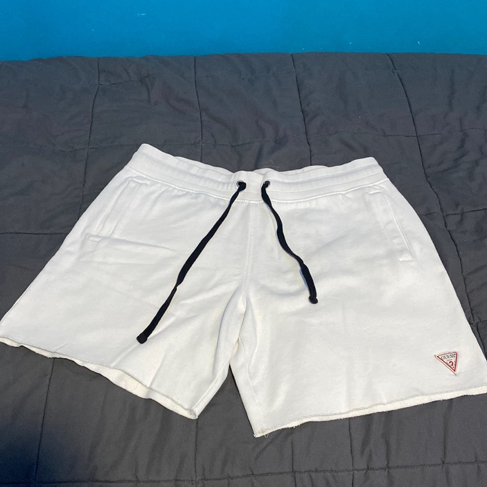 White Guess Shorts